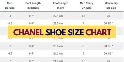 chanel shoe size 41|Chanel slingback size chart.